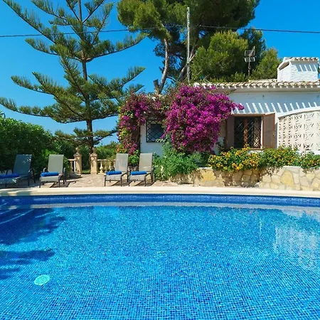 Encantadora En Javea Con Piscina Privada Y Aire Acondicionado, Cerca De La Playa - Es-160-18 *