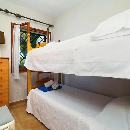 Encantadora En Javea Con Piscina Privada Y Aire Acondicionado, Cerca De La Playa - Es-160-18
