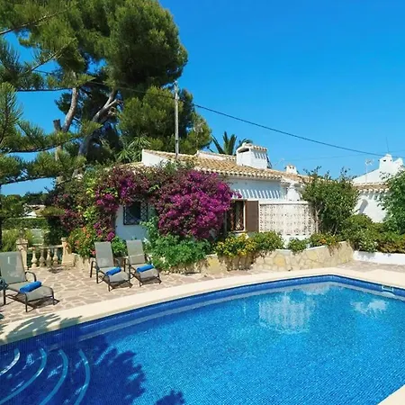 Encantadora En Javea Con Piscina Privada Y Aire Acondicionado, Cerca De La Playa - Es-160-18 Vila